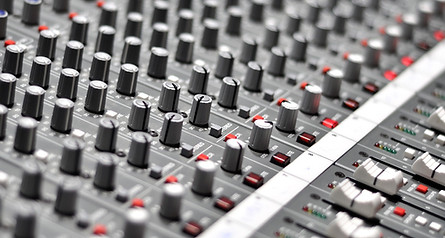 Audio Mixing Pult