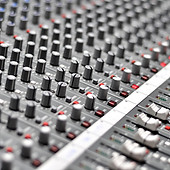 Audio Mixing Pult