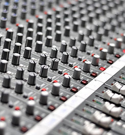 Audio Mixing Pult