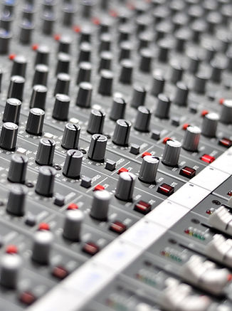 Audio Mixing Pult