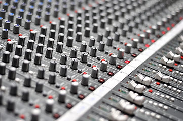Audio Mixing Pult