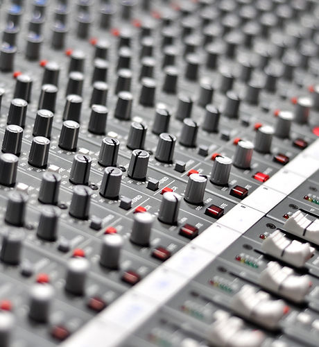 Audio Mixing Pult