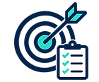 Mortgage planning goals icon