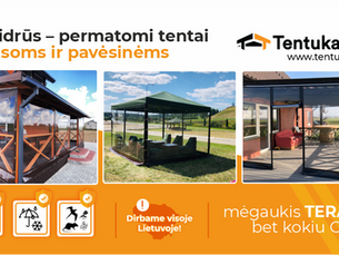 The terrace season in Lithuania can last longer: a solution that more and more people are choosing.