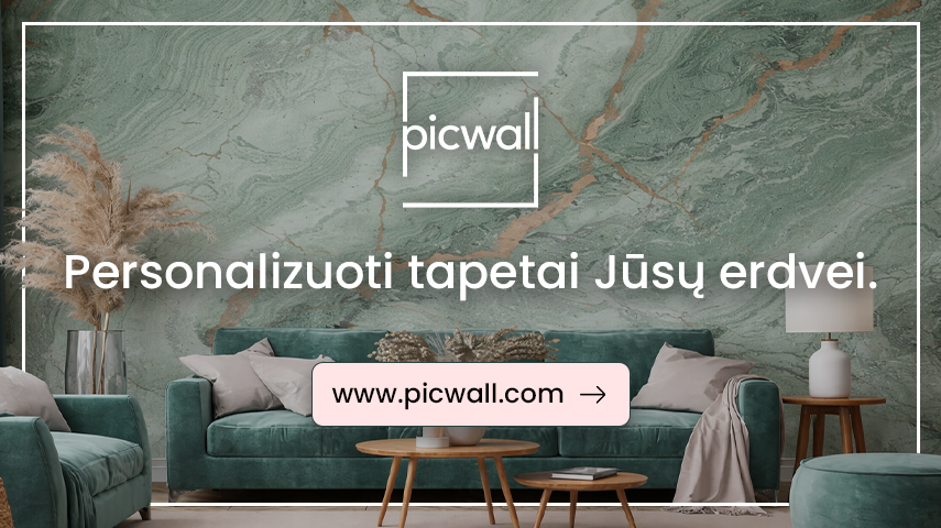 PICWALL TAPETAI – Lietuvoje gaminami sienų sprendimai jūsų interjerui