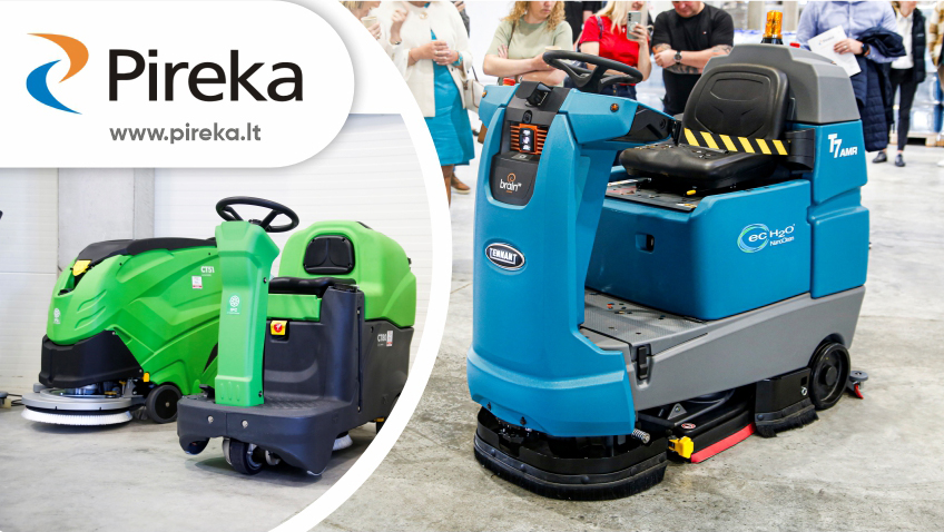 PIREKA – 30 Years of Experience and Cutting Edge Technologies for Professional Cleanliness