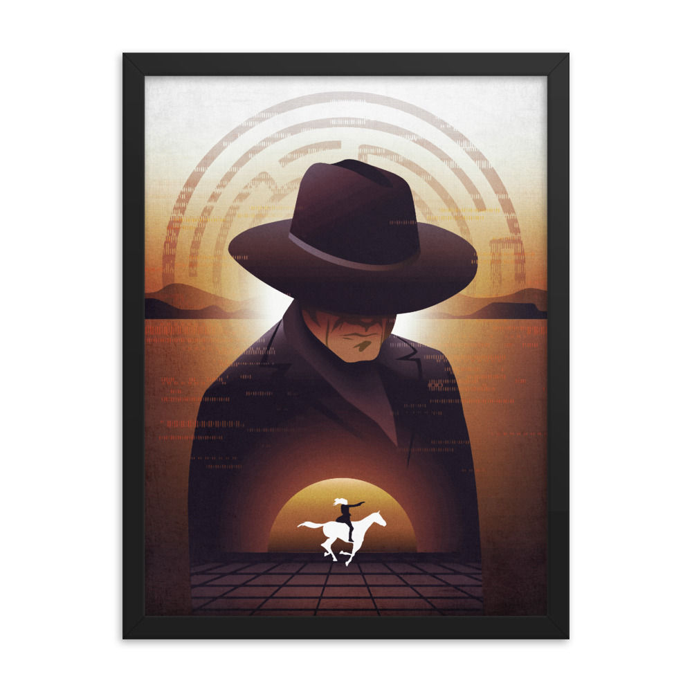 Westworld Season One Framed Poster
