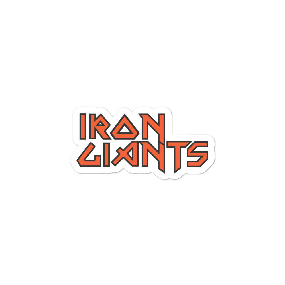 Iron Giants Bubble-free stickers