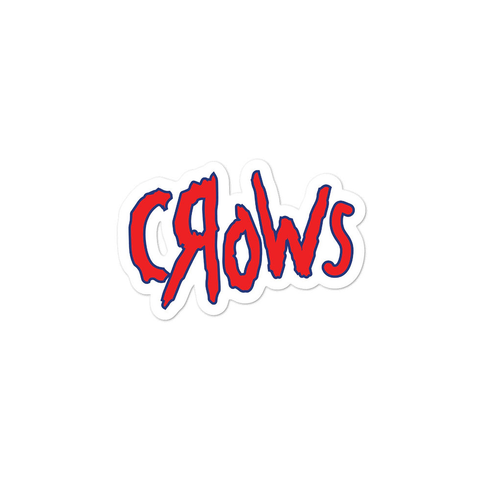 Crows Bubble-free stickers