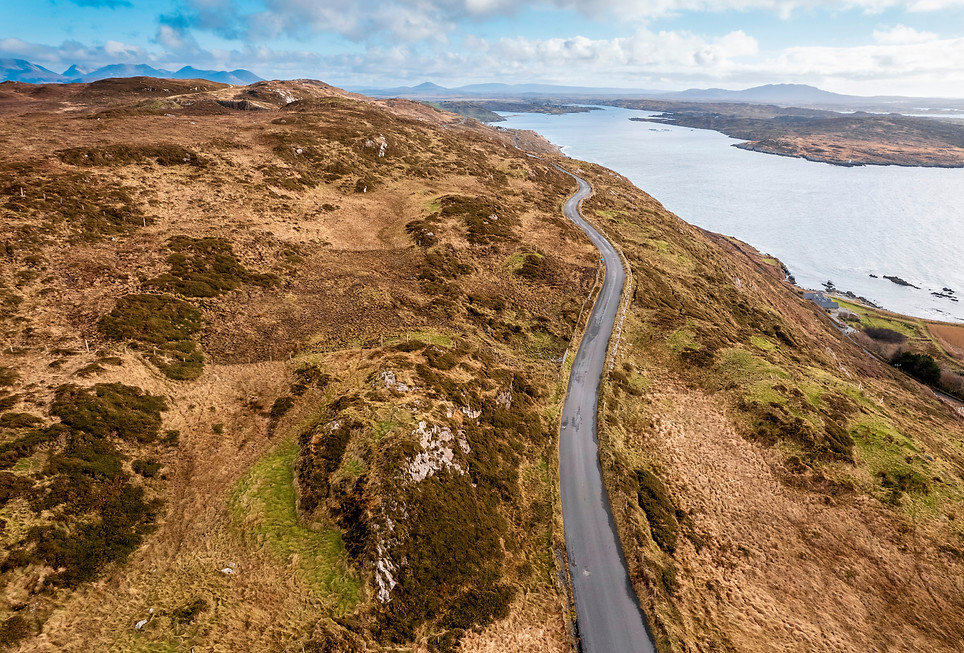A Kudu Motorcycle Tours route in Scotland