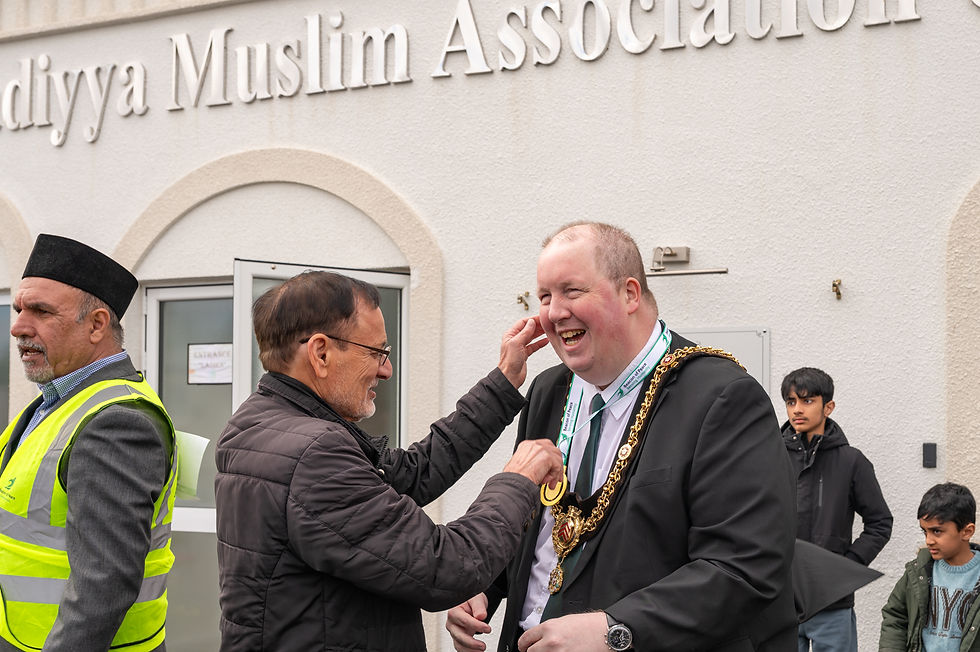 Beacon of Peace Walk organised by the Ahmadiyya Muslim Elders Association
