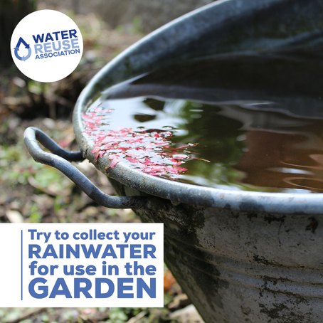 Rainwater for use in the garden