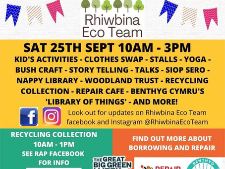 Eco Day in Parc-y-Pentre in Rhiwbina