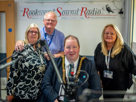 On the radio with Rookwood Sound!