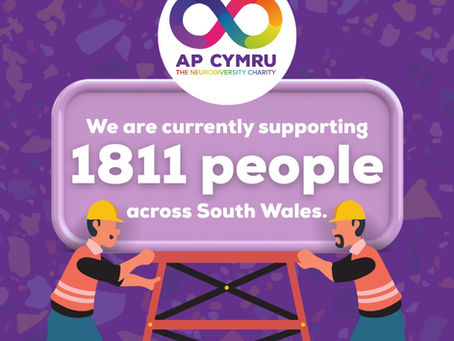 AP Cymru are proud to support 1811 children, young people and families across South Wales