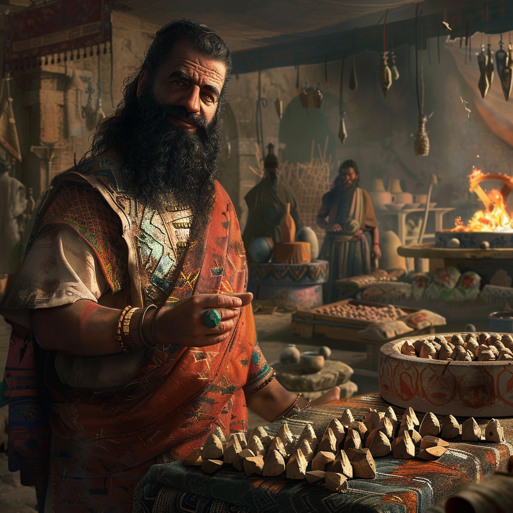 Ancient Mesopotamian authentication tokens