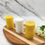 Miniature : Mandala beeswax and rapeeed candle