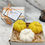 Miniature : Large Pumpkin beeswax and rapeeed candle