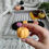 Miniature : Halloween mini pumpkins beeswax candle - Set of 3, 5, 7, 10