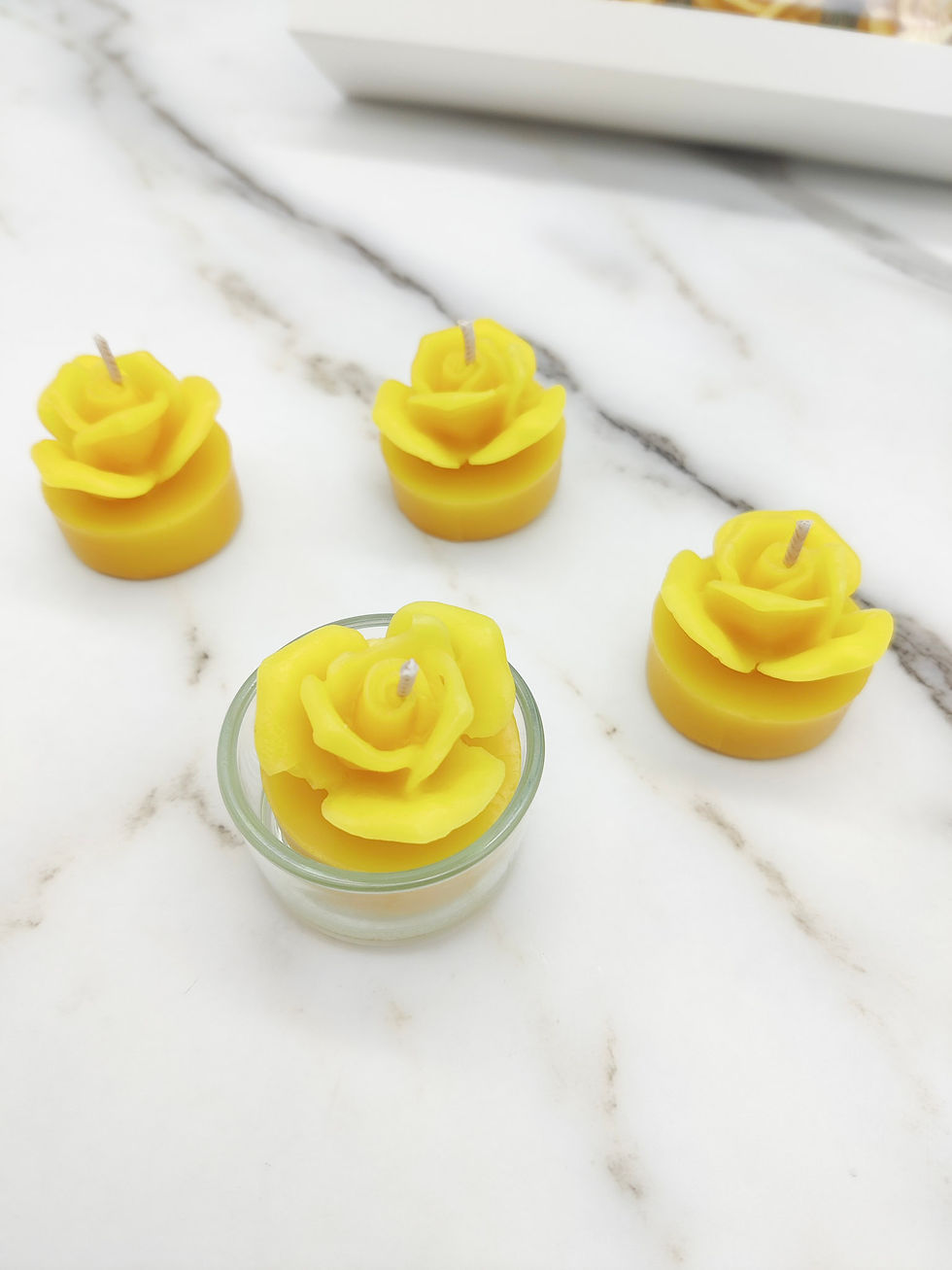 Miniature : Rose tealight gift set