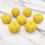 Miniature : Halloween mini pumpkins beeswax candle - Set of 3, 5, 7, 10
