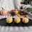 Miniature : Halloween mini pumpkins beeswax candle - Set of 3, 5, 7, 10