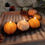 Miniature : Large Pumpkin beeswax and rapeeed candle