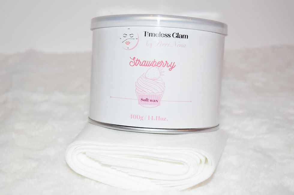 Thumbnail: Strawberry Soft Wax with waxing strips