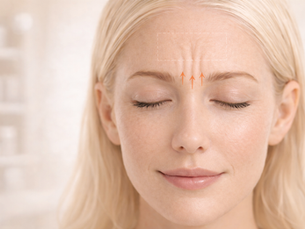 Botox for frown lines between eyebrows