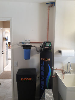 Encore Reveal All in One Water Softener with Whole Home Water Filtration