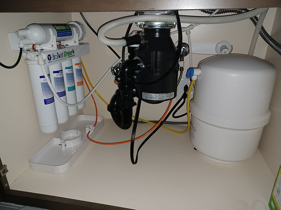 IsoTwist 5 Stage Reverse Osmosis System Install