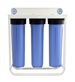 Three Stage Whole Home Filter Big Blue 20" Filter Cartridges