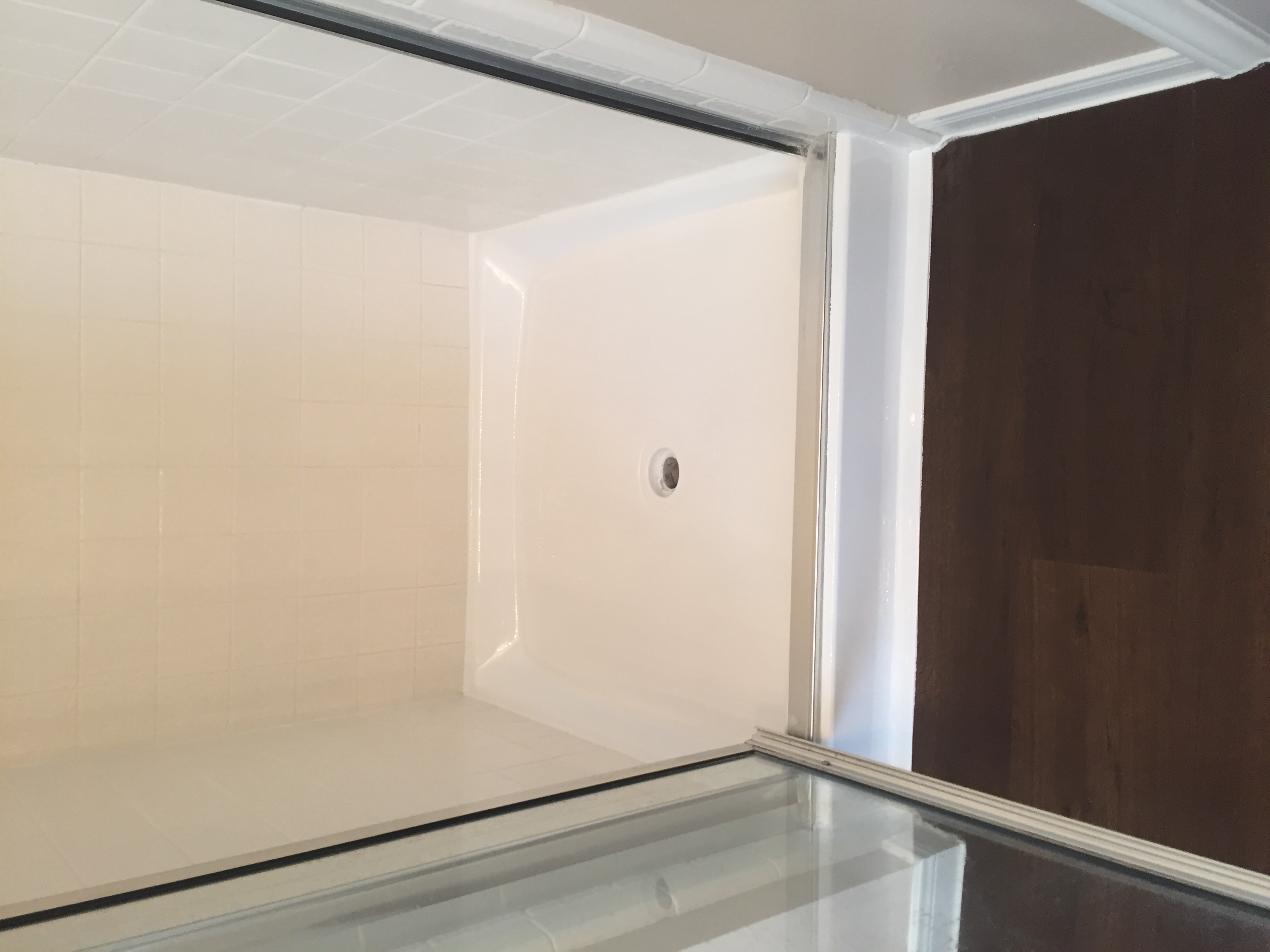 refinish shower floor