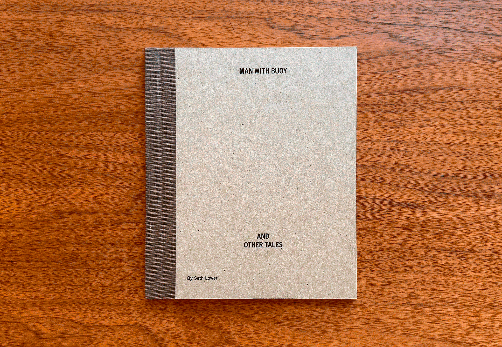 Man with Buoy by Seth Lower, published by Little Brown Mushroom