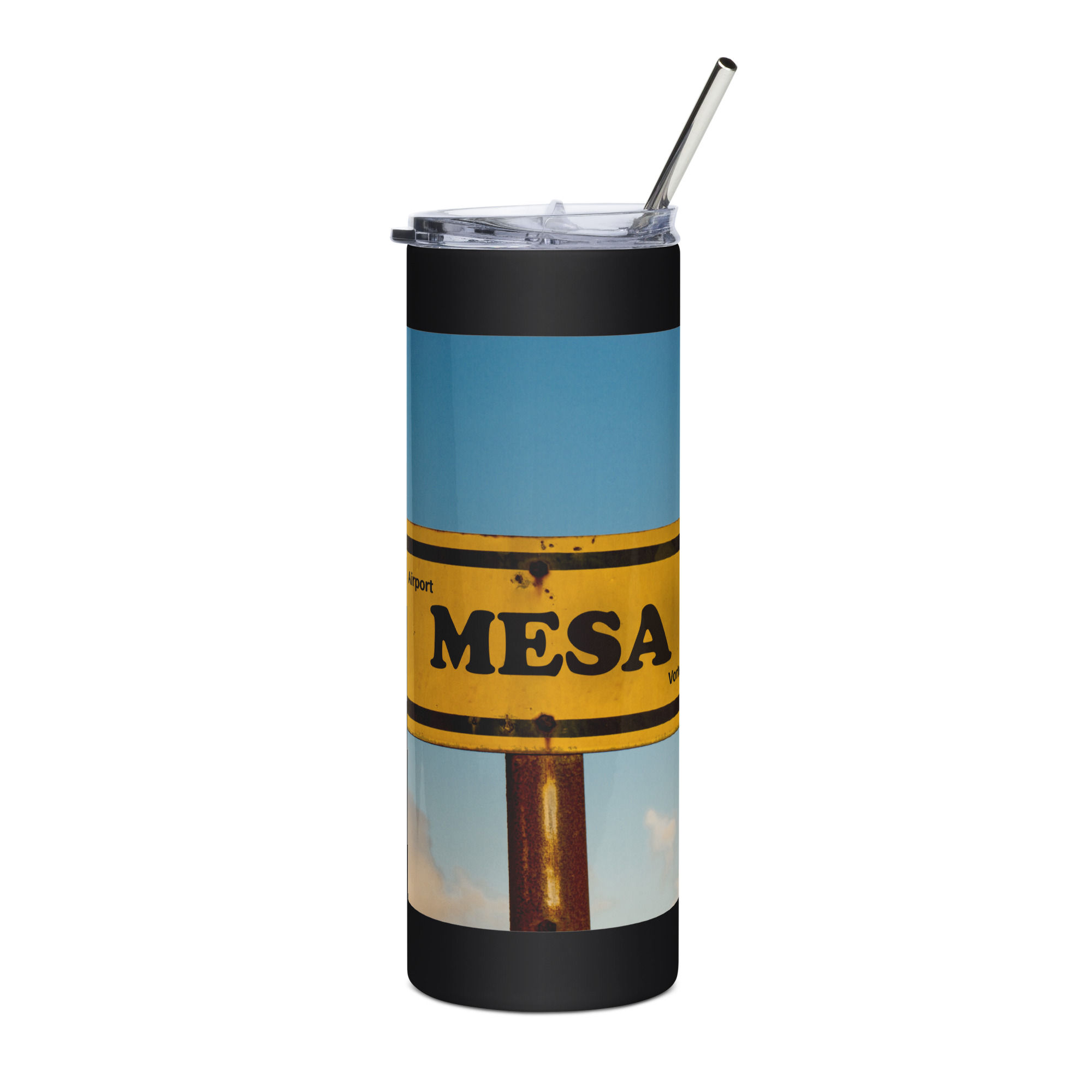 Airport Mesa Vortex Stainless steel tumbler