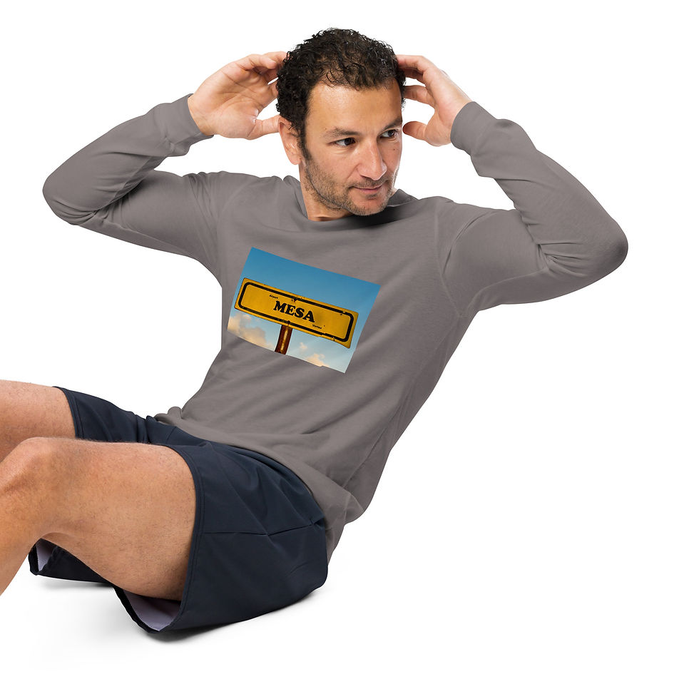 Thumbnail: Airport Mesa Vortex Unisex Long Sleeve Tee