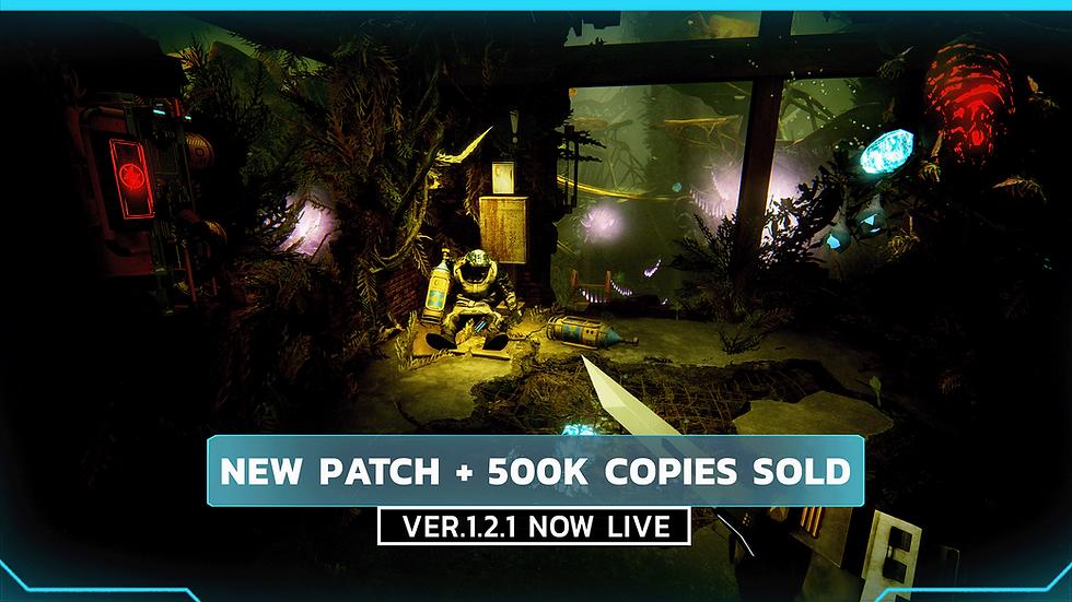 Patch Now Live + 500,000 Copies Sold!