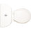 Thumbnail: Niagara Stealth 2-Piece 0.8 GPF Single Flush Round Bowl Toilet in White