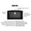 Thumbnail: Karran Undermount Quartz Composite 32" Single Bowl Kitchen Sink Kit in Black