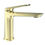 Thumbnail: Lulani Ibiza 1-Handle Single Hole Bathroom Faucet with Drain Assembly in Gold