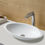 Thumbnail: Karran Quattro QM160 Matte White Acrylic 23" Oval Bathroom Vessel Sink