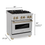 Thumbnail: ZLINE 30" Autograph Edition Kitchen Package (4KAPR-RARHDWM30-CB)