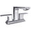 Thumbnail: Lulani Corsica 2-Handle 4" Centerset Bathroom Faucet & Drain Assembly in Chrome