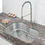 Thumbnail: Ruvati RVM4700 Undermount 16 Gauge 32″ Kitchen Sink Single Bowl