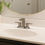 Thumbnail: Lulani Corsica 2-Handle 4" Centerset Bathroom Faucet & Drain Assembly, Gun Metal