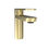 Thumbnail: Yasawa 1-Handle Single Hole Bathroom Faucet with Drain Assembly in Gold