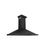 Thumbnail: ZLINE 42" Black Stainless Convertible Vent Wall Mount Range Hood & Crown Molding