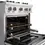 Thumbnail: ZLINE 30 in. Classic Gas Range in Stainless Steel with 4 Brass Burners