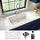 Thumbnail: Karran Drop-In Quartz Composite 33" Single Bowl Kitchen Sink Kit in White
