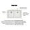Thumbnail: Karran Undermount Quartz Composite 32" 50/50 White Double Bowl Kitchen Sink Kit